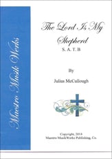The Lord Is My Shepherd SATB choral sheet music cover